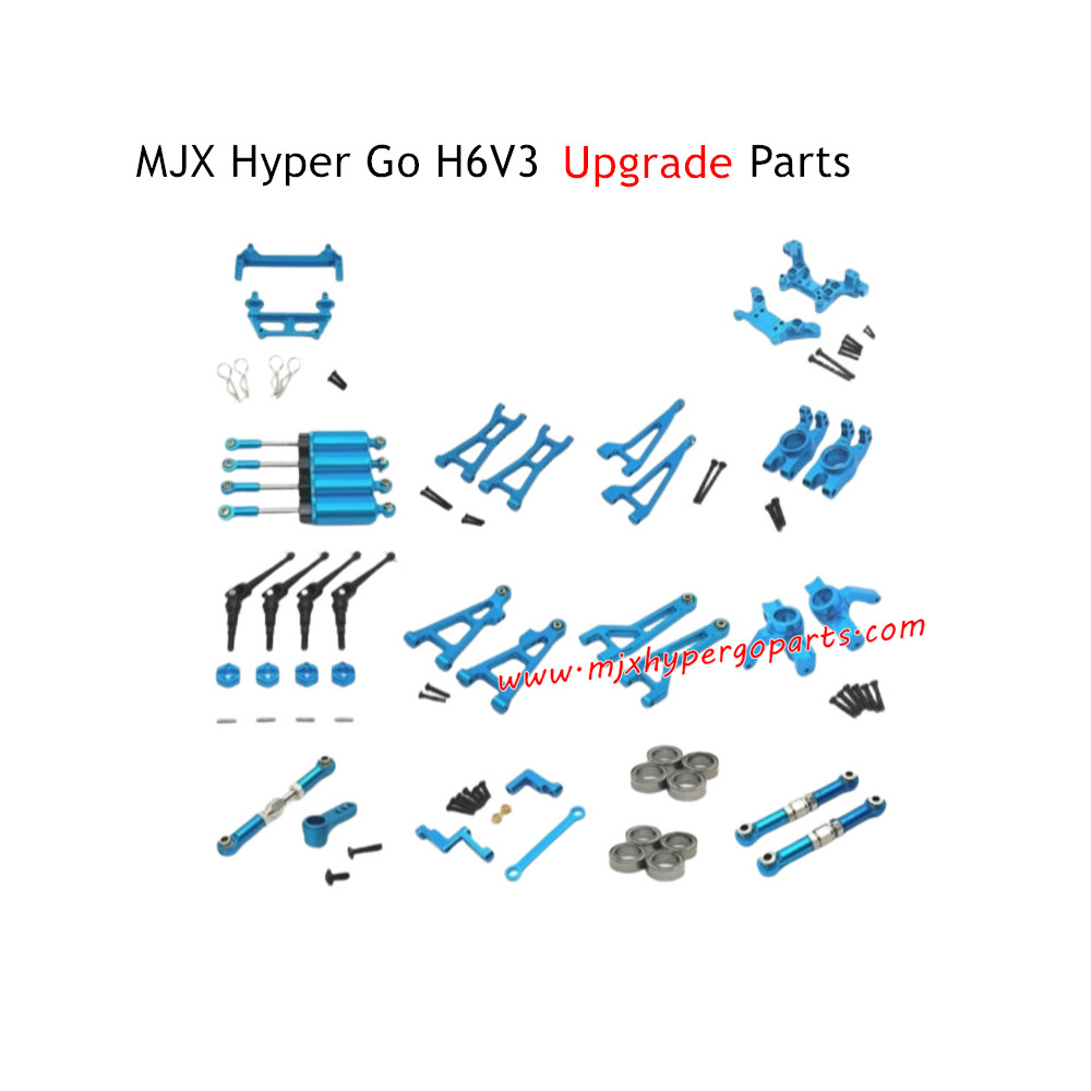 MJX H6V3 Hyper Go Upgrade Parts Kits Blue MJX H6V3 Hyper Go Upgrade Parts Kits Blue