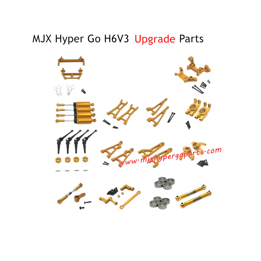 MJX H6V3 Hyper Go Upgrade Parts Kits Gold MJX H6V3 Hyper Go Upgrade Parts Kits Gold