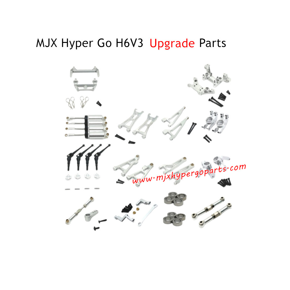 MJX H6V3 Hyper Go Upgrade Parts Kits Silver