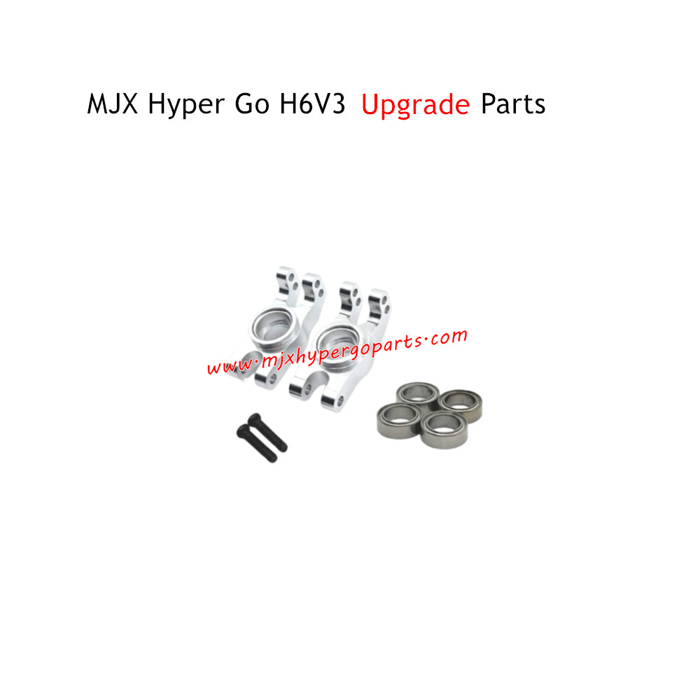 MJX H6V3 Hyper Go Upgrade Parts Rear Cups Silver MJX H6V3 Hyper Go Upgrade Parts Rear Cups Silver