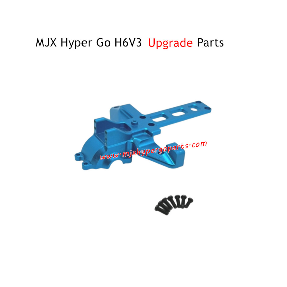 MJX Hyper Go H6V3 Upgrade Parts Rear Gearbox Cover Blue MJX Hyper Go H6V3 Upgrade Parts Rear Gearbox Cover Blue