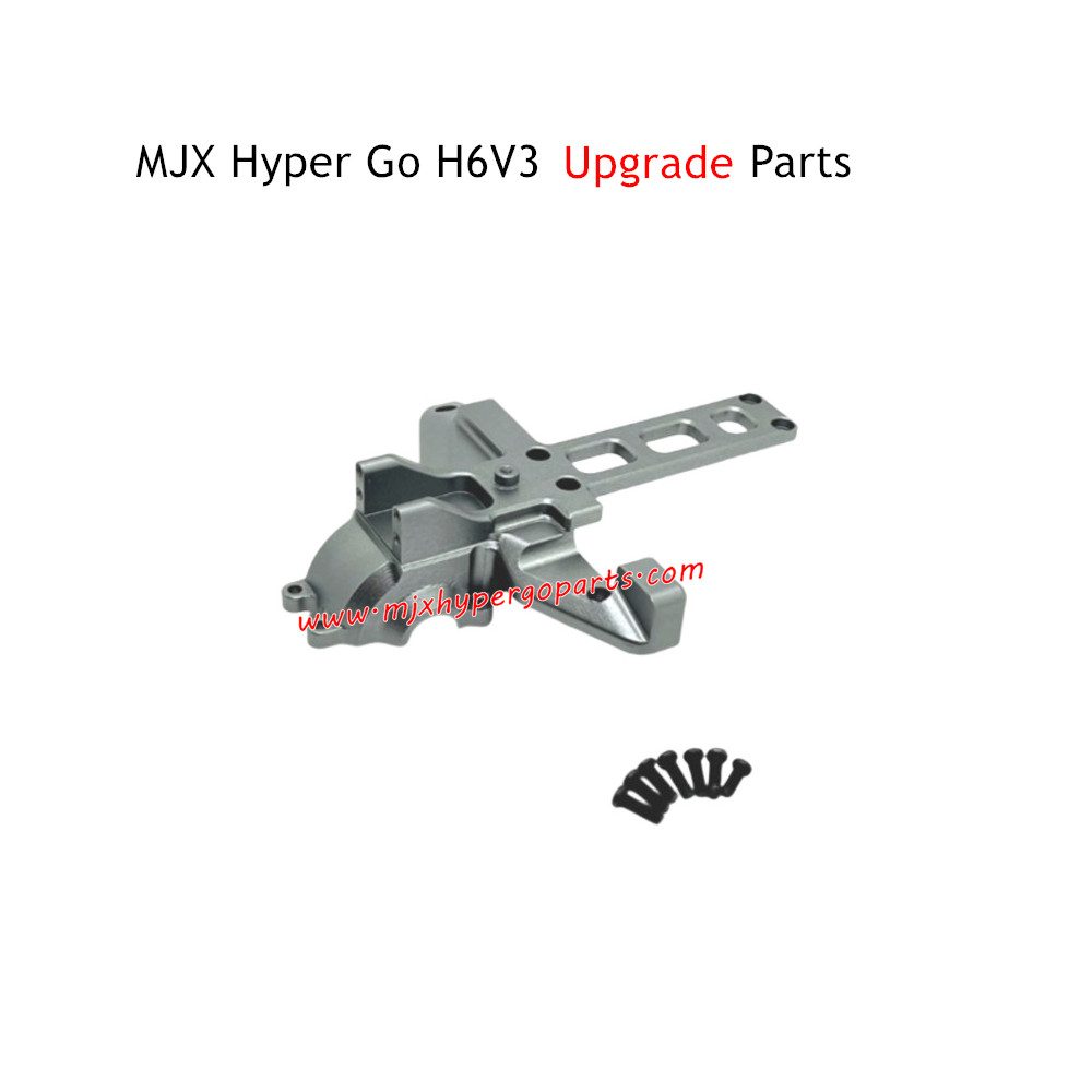 MJX Hyper Go H6V3 Upgrade Parts Rear Gearbox Cover Silver MJX Hyper Go H6V3 Upgrade Parts Rear Gearbox Cover Silver