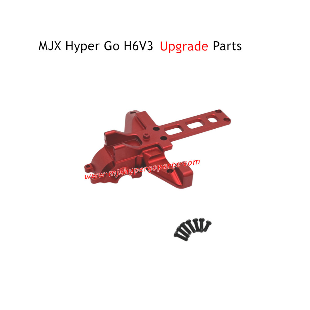 MJX Hyper Go H6V3 Upgrade Parts Rear Gearbox Cover Red MJX Hyper Go H6V3 Upgrade Parts Rear Gearbox Cover Red