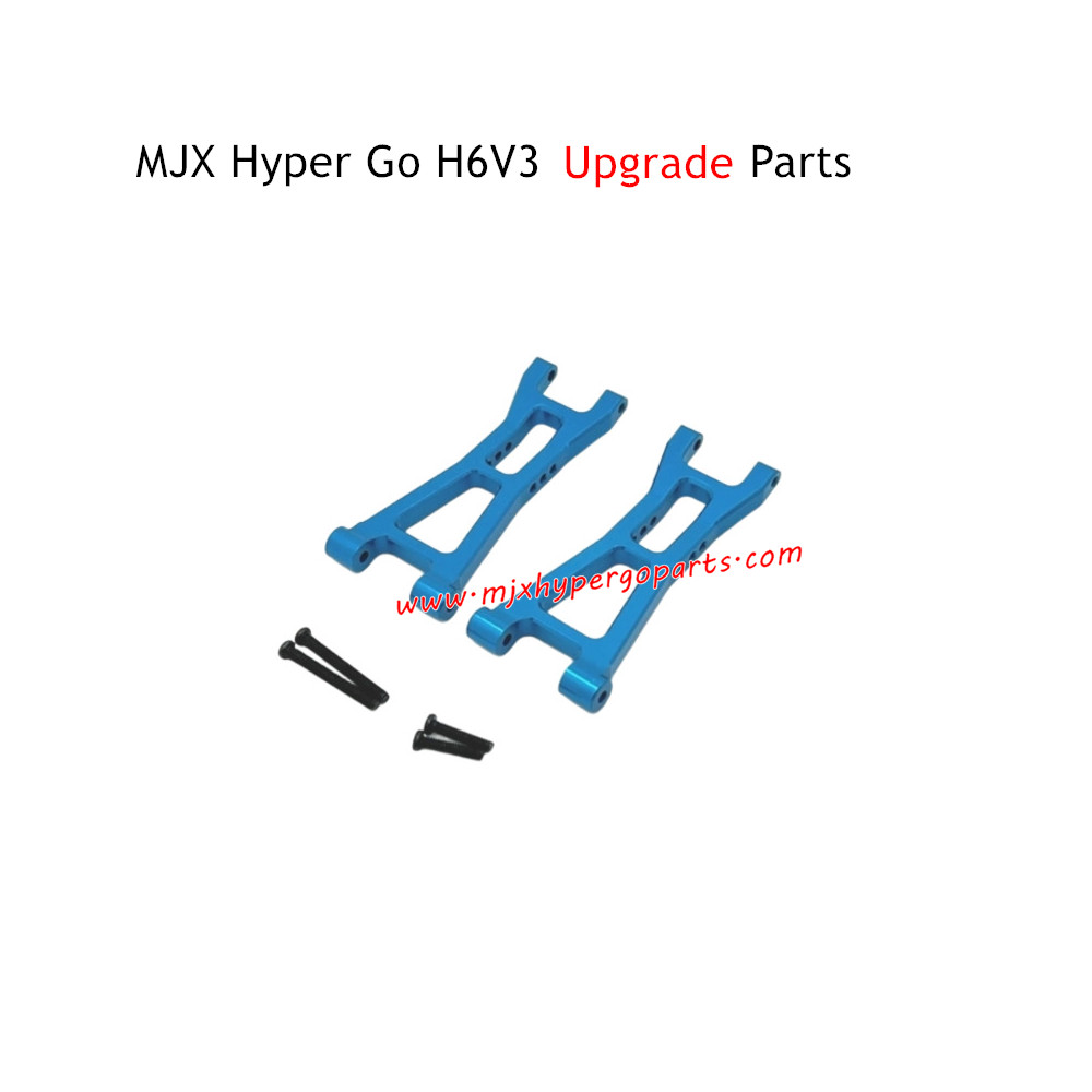 MJX Hyper Go H6V3 Upgrade Parts Rear Lower Swing Arm Blue MJX Hyper Go H6V3 Upgrade Parts Rear Lower Swing Arm Blue