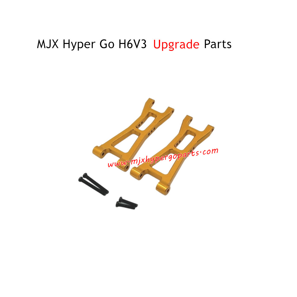 MJX Hyper Go H6V3 Upgrade Parts Rear Lower Swing Arm Gold