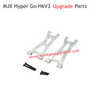 MJX Hyper Go H6V3 Upgrade Parts Rear Lower Swing Arm Silver