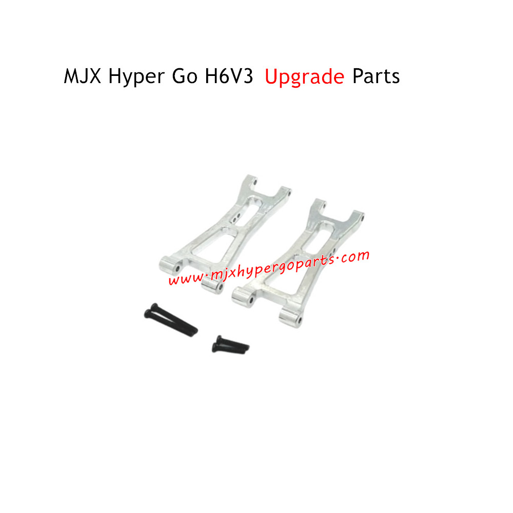 MJX Hyper Go H6V3 Upgrade Parts Rear Lower Swing Arm Silver MJX Hyper Go H6V3 Upgrade Parts Rear Lower Swing Arm Silver