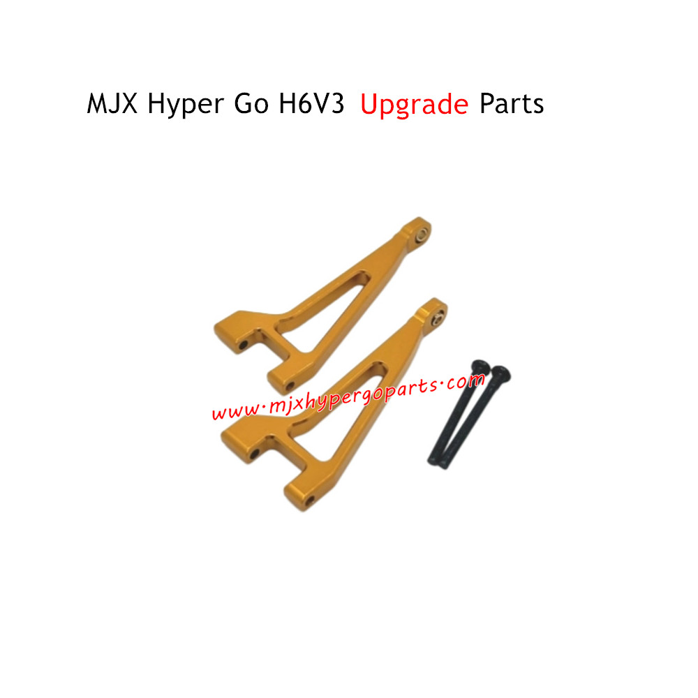 MJX Hyper Go H6V3 Upgrade Parts Rear Upper Swing Arm Gold