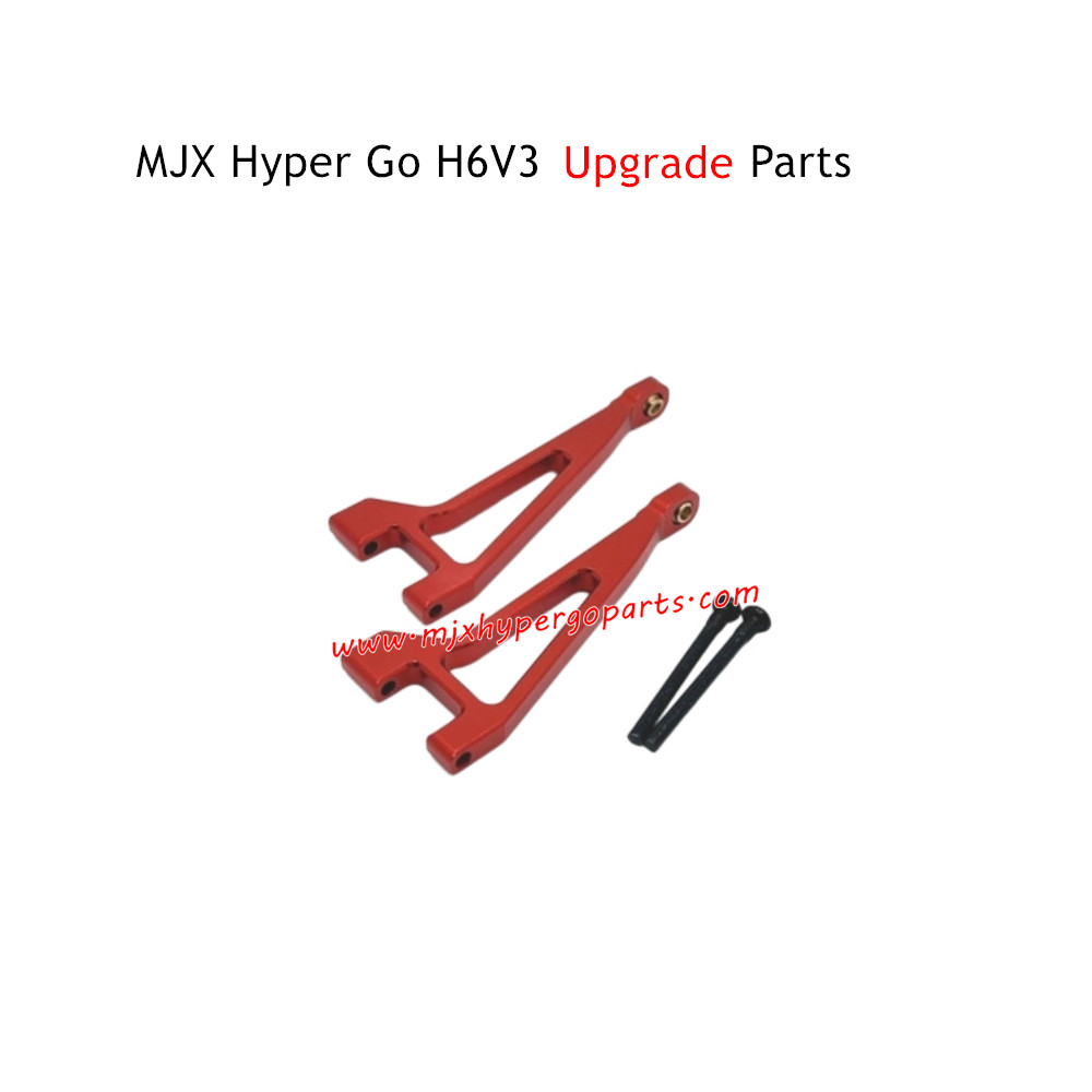 MJX Hyper Go H6V3 Upgrade Parts Rear Upper Swing Arm Red MJX Hyper Go H6V3 Upgrade Parts Rear Upper Swing Arm Red