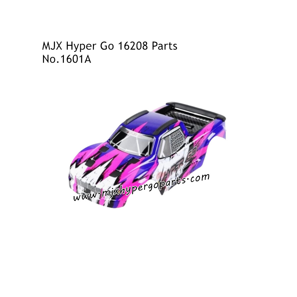 MJX Hyper Go 16208 Parts Car Shell 1601A Purple MJX Hyper Go 16208 Parts Car Shell 1601A Purple