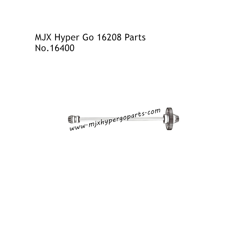 MJX Hyper Go 16208 RC Car Parts Metal Drive Shaft Assembly 16400