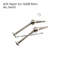MJX Hyper Go 16208 RC Car Parts CVD Front Bone Dog Shaft 16410 Silver