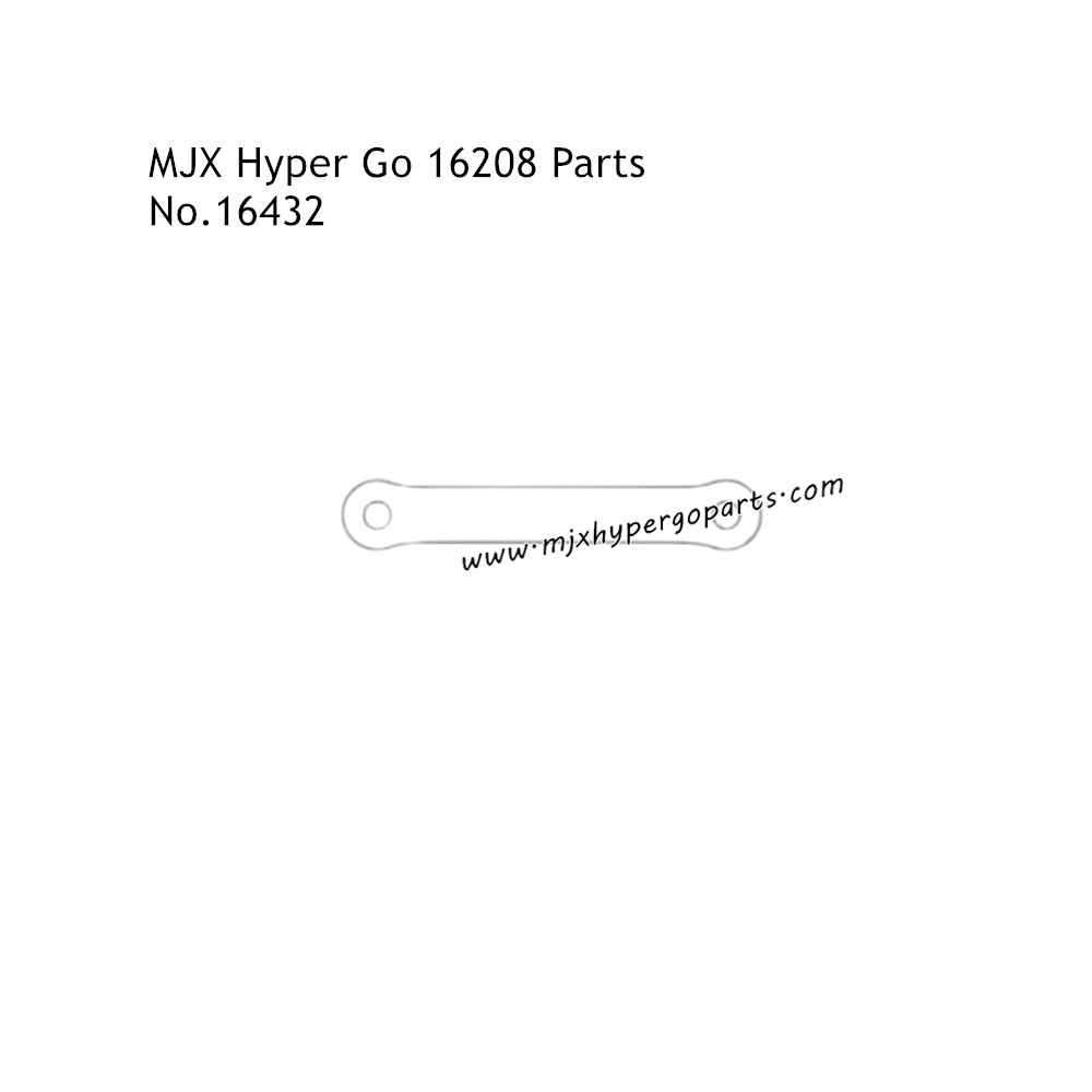 MJX Hyper Go 16208 RC Car Parts Metal Steering Connect Rod 16432 MJX Hyper Go 16208 RC Car Parts Metal Steering Connect Rod 16432