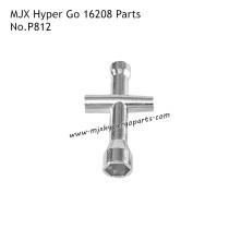 MJX Hyper Go 16208 RC Car Parts Cross Copper Sleeve P812