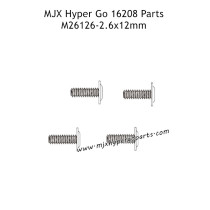 MJX Hyper Go 16208 Remote Control Car Parts 2.6X12MM Screws M26126