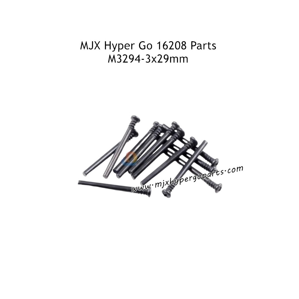 MJX Hyper Go 16208 Remote Control Car Parts Long Screws 3X29MM M3294