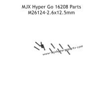MJX Hyper Go 16208 Remote Control Car Parts 2.6x12.5MM Countersunk Head Flat Head Screws M26124