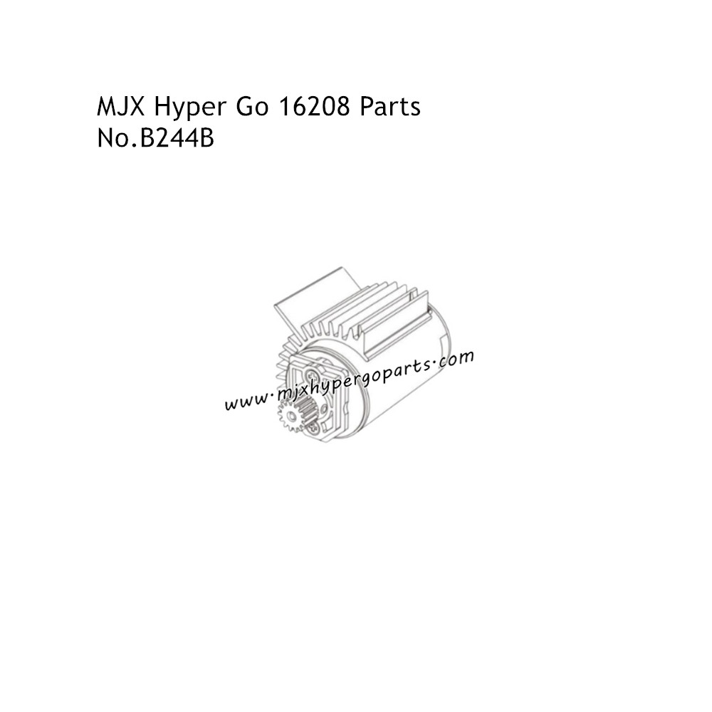 MJX Hyper Go 16208 Remote Control Car Parts Motor B284B MJX Hyper Go 16208 Remote Control Car Parts Motor B284B