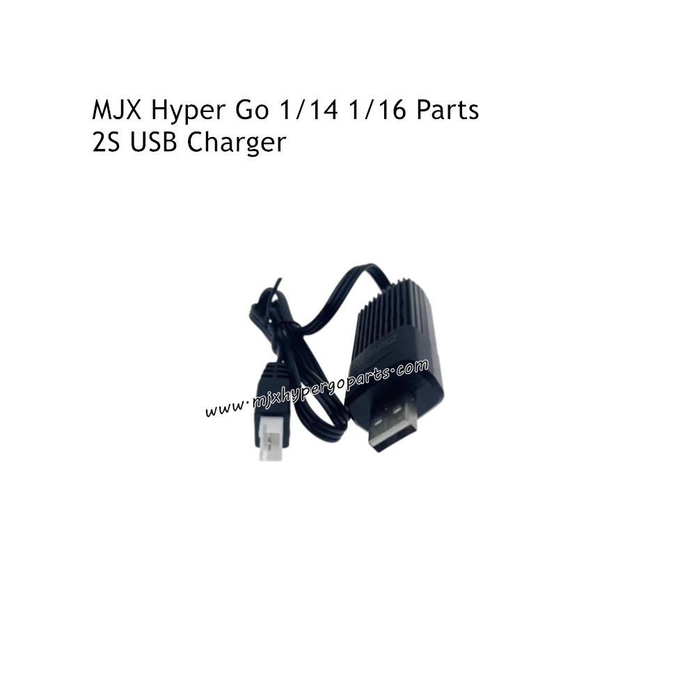 MJX Hyper Go 1/14 1/16 Scale RC Car Parts 2S USB Charger MJX Hyper Go 1/14 1/16 Scale RC Car Parts 2S USB Charger