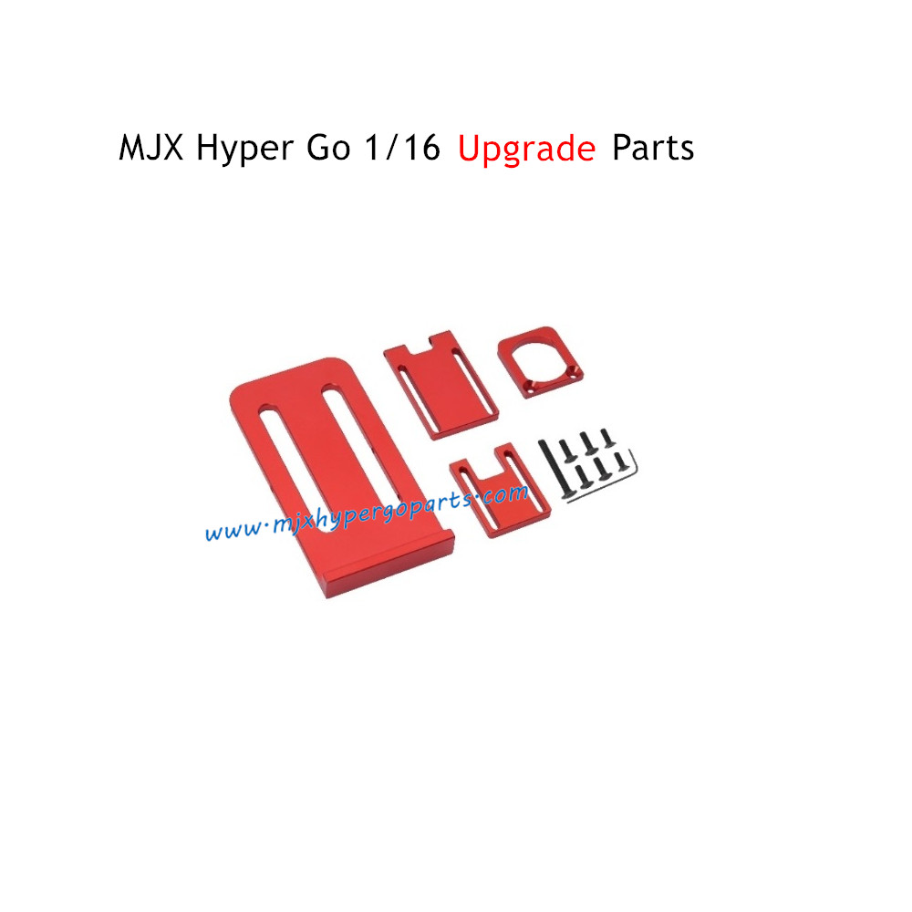 MJX Hyper Go H16H 16207 16208 16208 16210 Upgrade Parts Metal Battery Compartment Red MJX Hyper Go H16H 16207 16208 16208 16210 Upgrade Parts Metal Battery Compartment Red