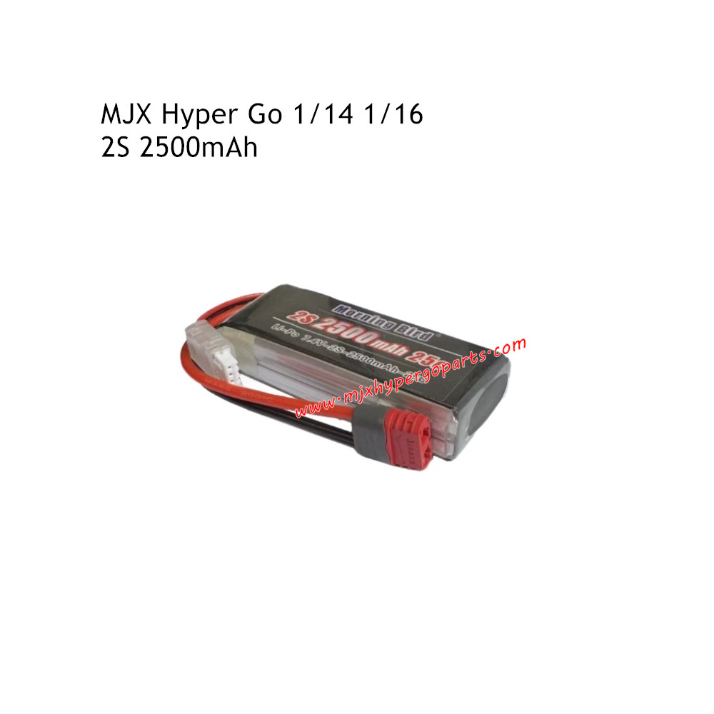 MJX Hyper Go 1/14 1/16 Upgrade Parts 2S 2500mAh Battery MJX Hyper Go 1/14 1/16 Upgrade Parts 2S 2500mAh Battery