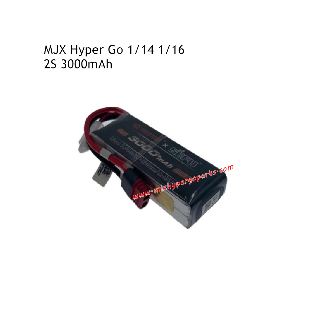 MJX Hyper Go 1/14 1/16 Scale Upgrade Parts 2S 3000mAh Battery MJX Hyper Go 1/14 1/16 Scale Upgrade Parts 2S 3000mAh Battery