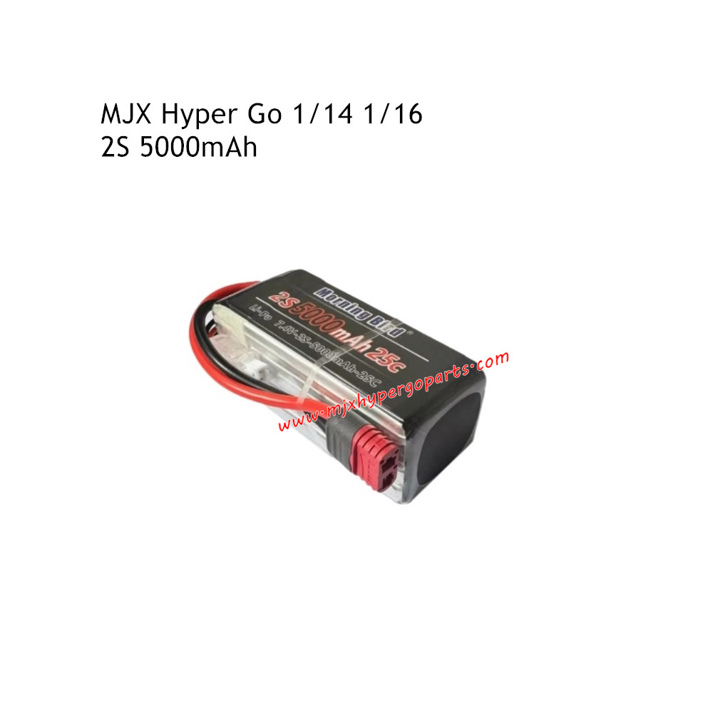 MJX Hyper Go 1/14 1/16 Upgrade Parts 2S 5000mAh Battery MJX Hyper Go 1/14 1/16 Upgrade Parts 2S 5000mAh Battery