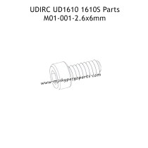 UDIRC UD1610 1610S Parts 2.6x6mm HB Hexagon Socket Head Cap Tapping Screw M01-001