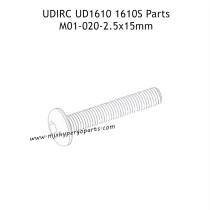 UDIRC UD1610 1610S Parts 2.5x15mm TM Hexagon Socket Button Head Machine Screw M01-020