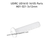 UDIRC UD1610 1610S Parts 3x12mm TM Hexagon Socket Button Head Machine Screw M01-021
