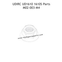 UDIRC UD1610 1610S Parts M4 Hex Flanged Lock Nut M02-003