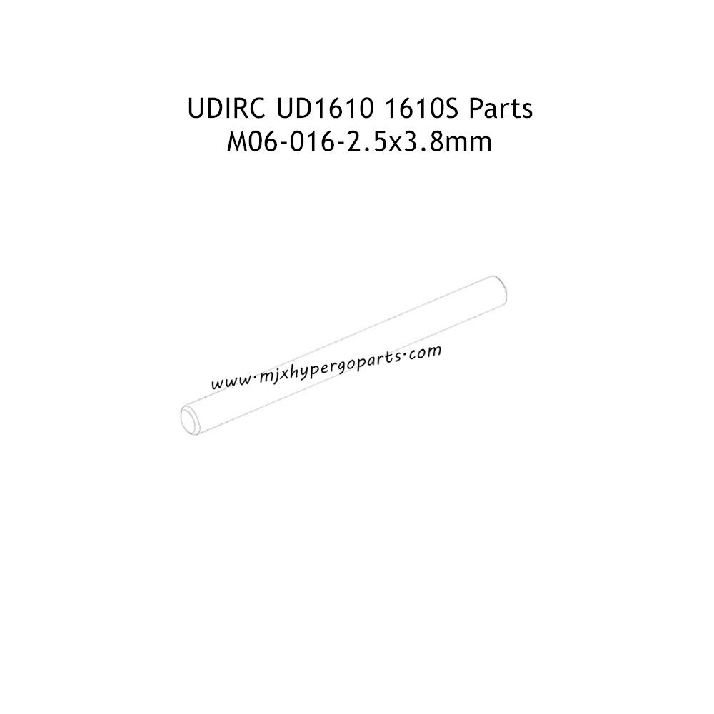 UDIRC UD1610 1610S Parts 2.5x38MM Pins M06-016 UDIRC UD1610 1610S Parts 2.5x38MM Pins M06-016