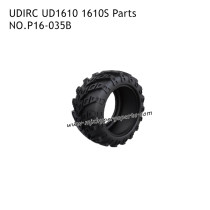 Rubber Wheels without Hubs P16-035B Parts for UDIRC UD1610 1610S RC Car