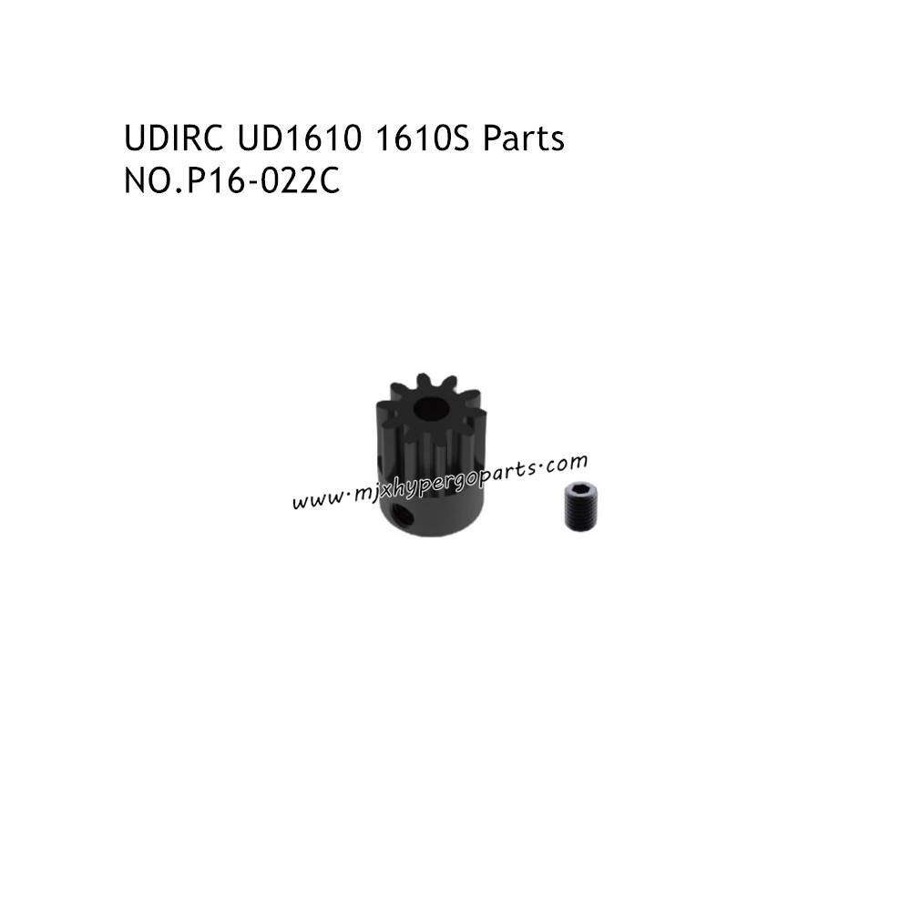 Motor Gear P16-022C Parts for UDIRC UD1610S Brushless RC Car Motor Gear P16-022C Parts for UDIRC UD1610S Brushless RC Car