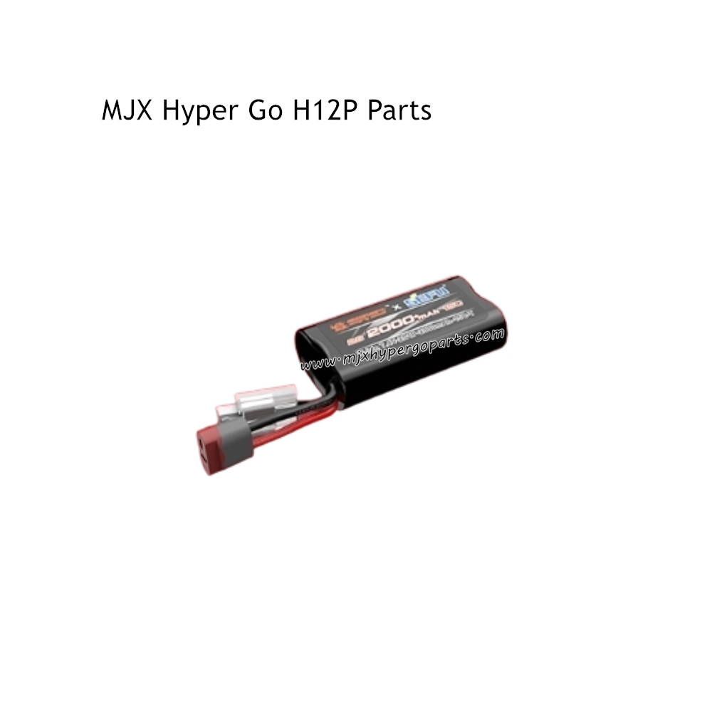 MJX Hyper Go H12P Parts 7.4V 2000mAh Battery MJX Hyper Go H12P Parts 7.4V 2000mAh Battery