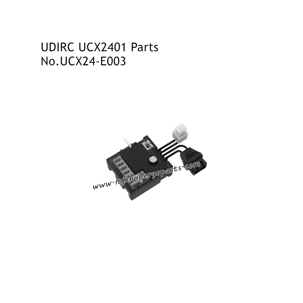 UDIRC UCX2401 RC Car Parts Brushed Speed Control and Receiver UCX24-E003