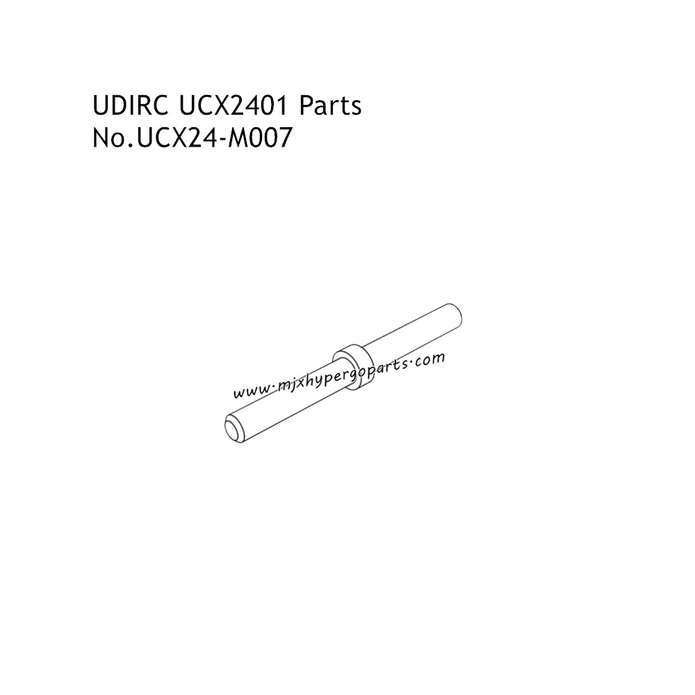 UDIRC UCX2401 RC Car Parts Transmission Gear Shaft UCX24-M007 UDIRC UCX2401 RC Car Parts Transmission Gear Shaft UCX24-M007