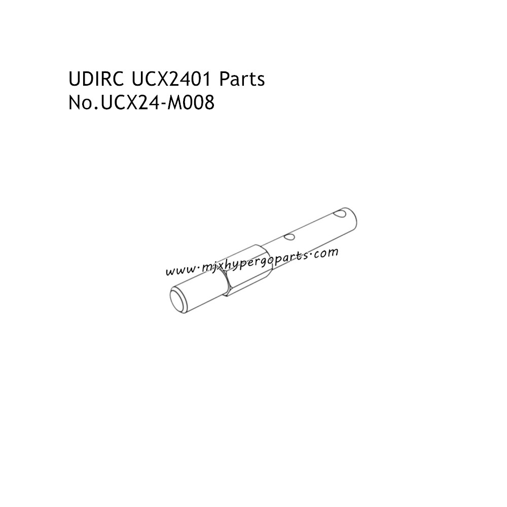 UDIRC UCX2401 RC Car Parts Gear Spindle UCX24-M008 UDIRC UCX2401 RC Car Parts Gear Spindle UCX24-M008