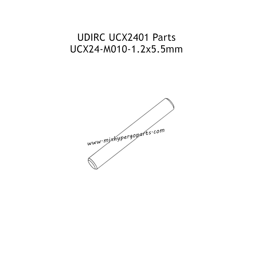 UDIRC UCX2401 RC Car Parts 1.2x5.5mm Shaft UCX24-M010