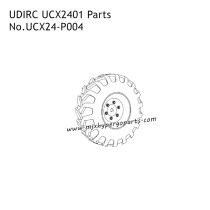 UDIRC UCX2401 1/24 Rock RC Crawler Parts Wheel UCX24-P004