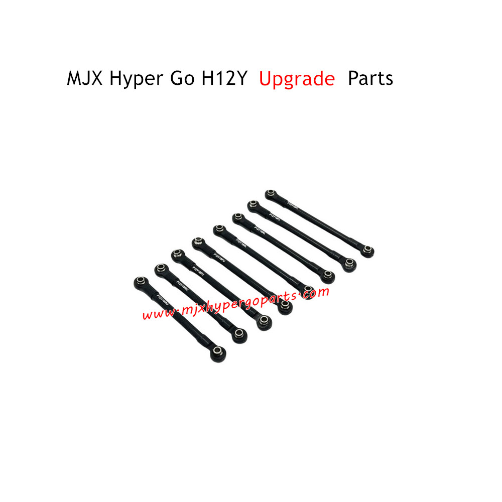 MJX Hyper Go H12Y H12Y+ Upgrade Parts Chassis Mounting Tie Rods Black MJX Hyper Go H12Y H12Y+ Upgrade Parts Chassis Mounting Tie Rods Black