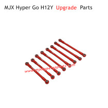 MJX Hyper Go H12Y H12Y+ Upgrade Parts Chassis Mounting Tie Rods Red