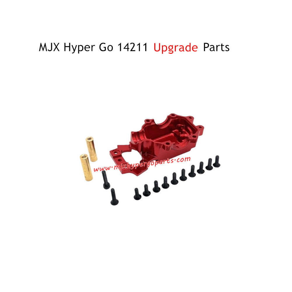 MJX Hyper Go 14211 Upgrade Parts Front Gearbox Lower Cover Red MJX Hyper Go 14211 Upgrade Parts Front Gearbox Lower Cover Red