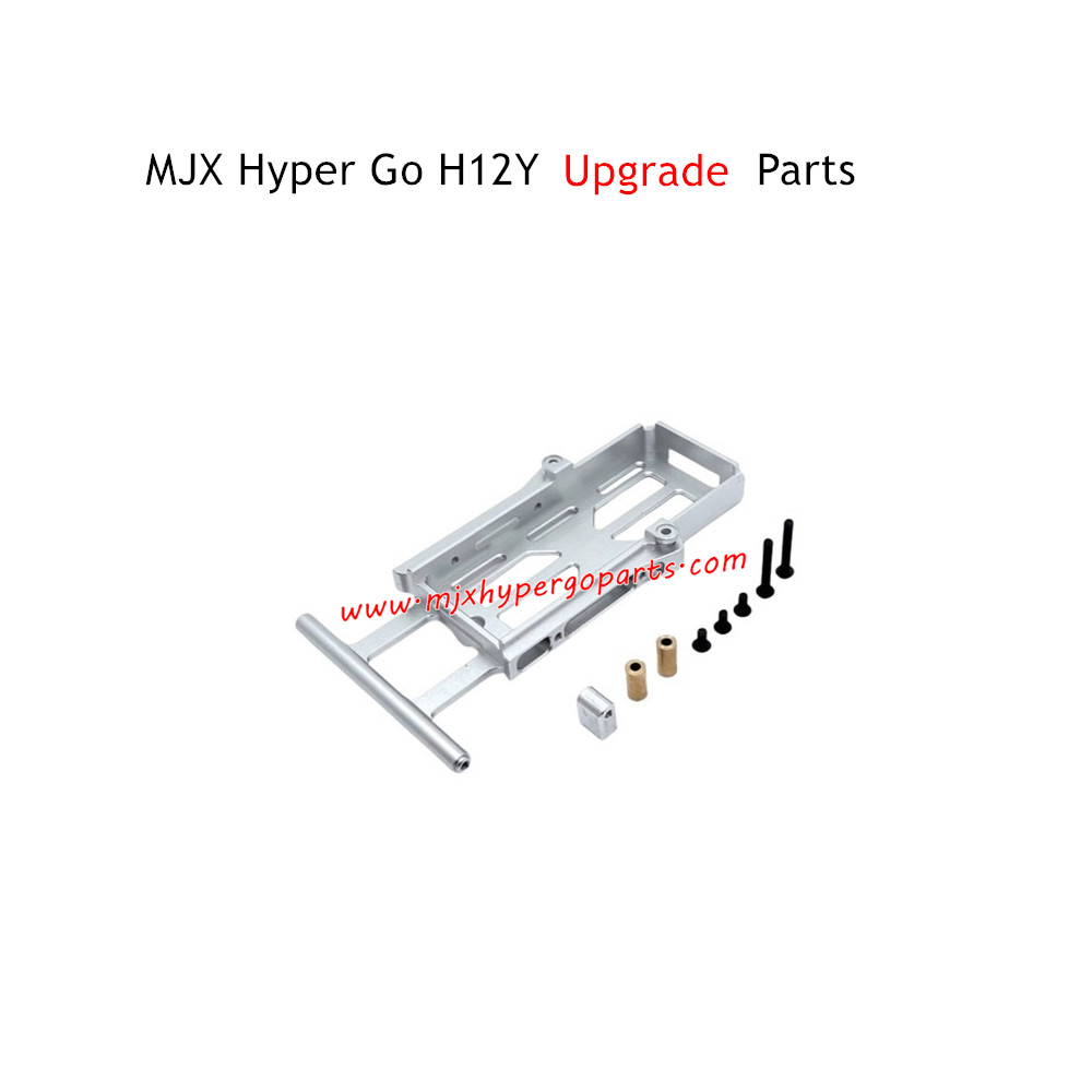 MJX Hyper Go H12Y H12Y+ Upgrade Parts Battery Compartment Silver MJX Hyper Go H12Y H12Y+ Upgrade Parts Battery Compartment Silver