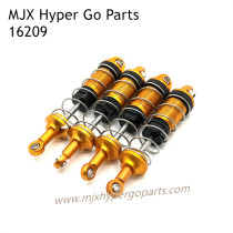 MJX Hyper Go 16209 RC Car Upgrade Parts Shock Absorbers Orange