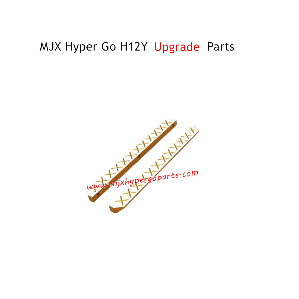 MJX Hyper Go H12Y H12Y+ Upgrade Parts Left and Right Pedals Yellow MJX Hyper Go H12Y H12Y+ Upgrade Parts Left and Right Pedals Yellow