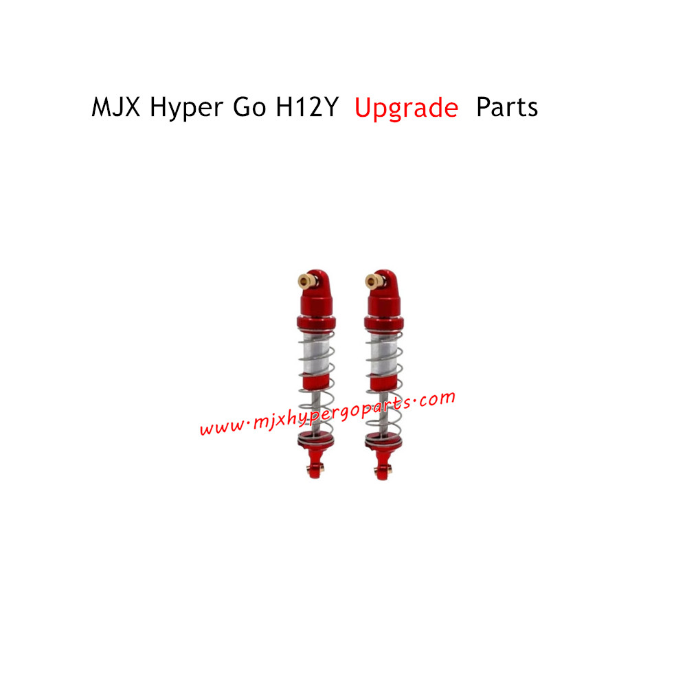 MJX Hyper Go H12Y H12Y+ Upgrade Parts Shock Absorbers Red MJX Hyper Go H12Y H12Y+ Upgrade Parts Shock Absorbers Red