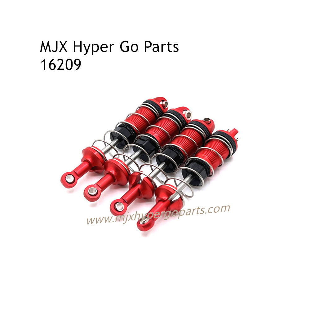 MJX Hyper Go 16209 RC Car Upgrade Parts Shock Absorbers Red MJX Hyper Go 16209 RC Car Upgrade Parts Shock Absorbers Red