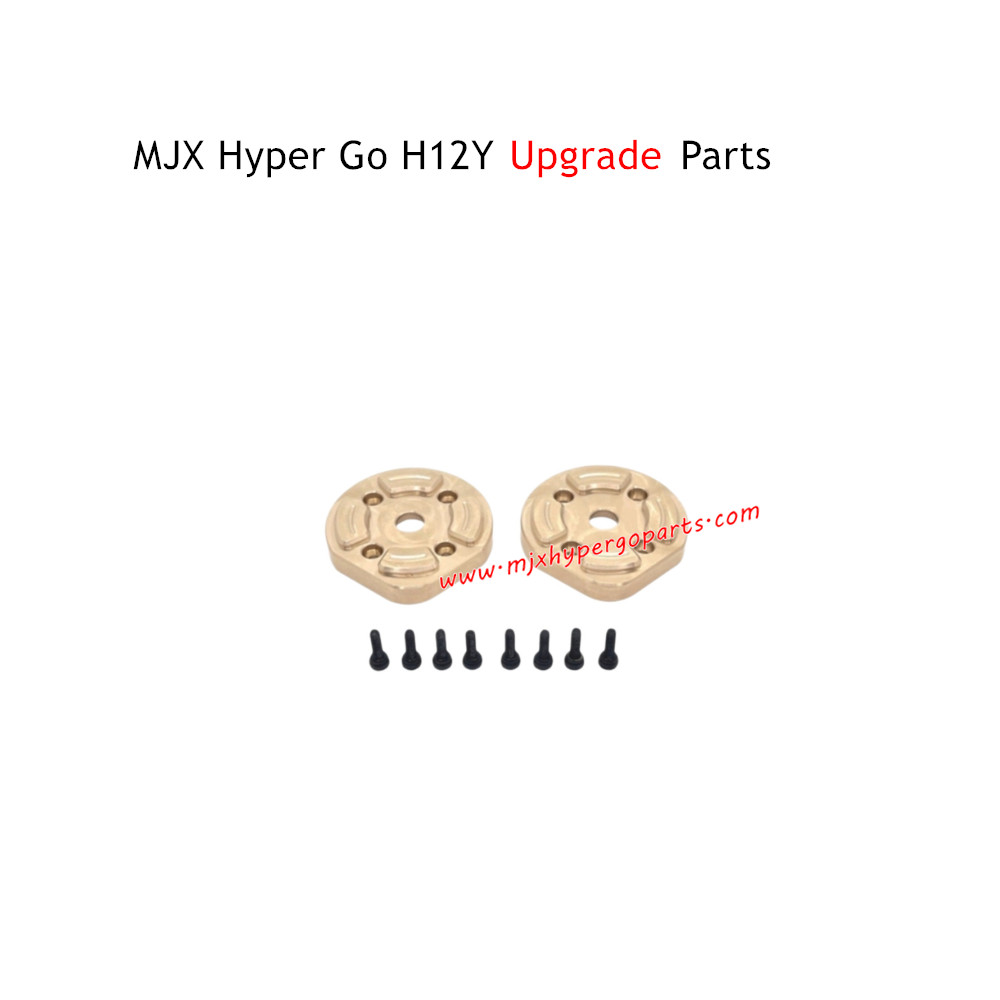 MJX Hyper Go H12Y RC Car Upgrade Parts Brass Counterweight MJX Hyper Go H12Y RC Car Upgrade Parts Brass Counterweight