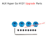 MJX Hyper Go H12Y RC Car Upgrade Parts 12mm Hexagonal Bond Blue